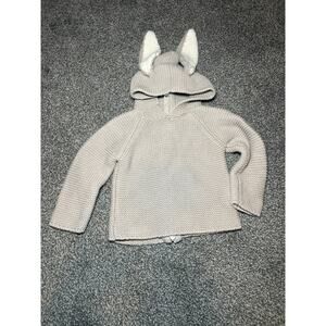 Bunny Hoodie by Oeuf size 6mo